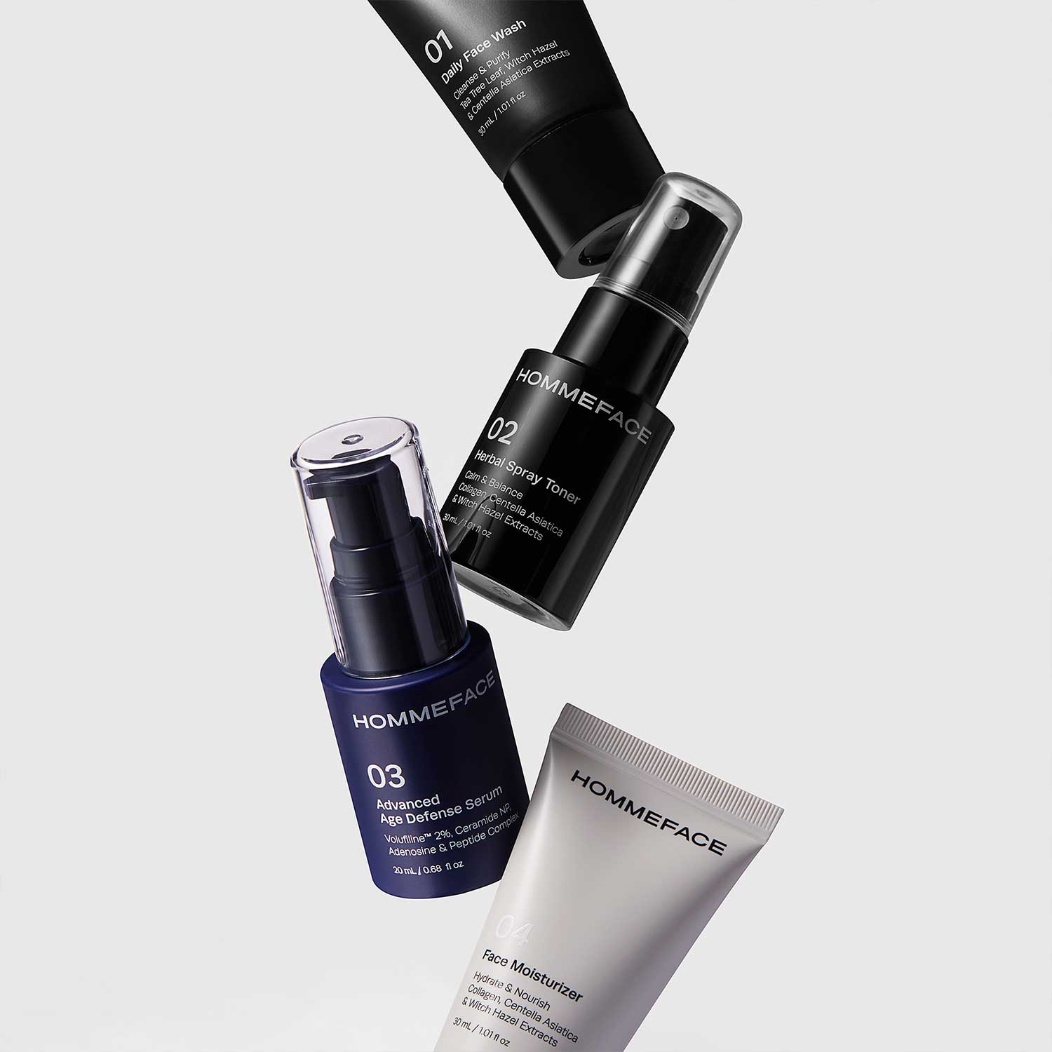 First Class Skincare Essential Travel Kit – HOMMEFACE