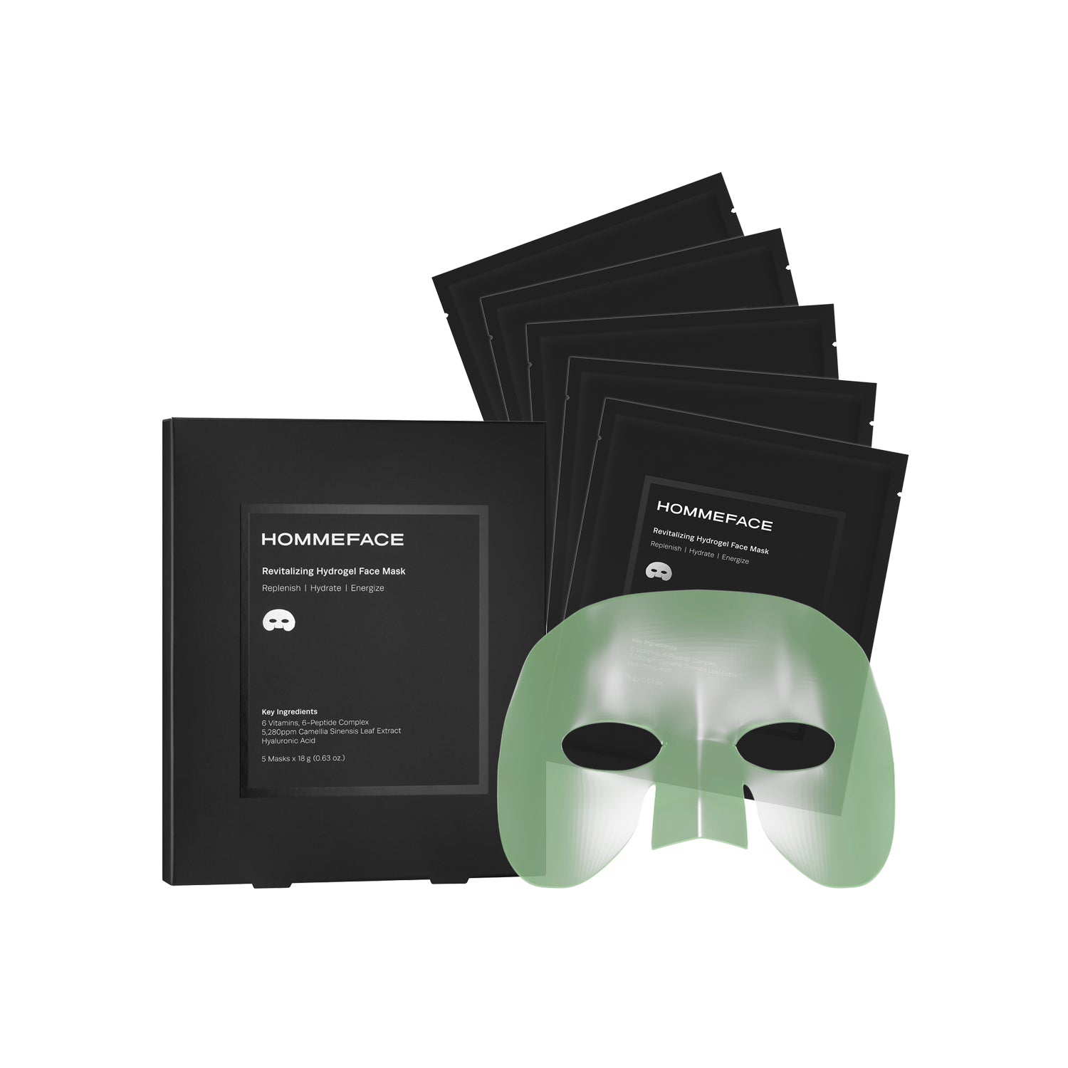 HOMMEFACE Men's Skincare Daily Routine Easy Skincare Duo Set